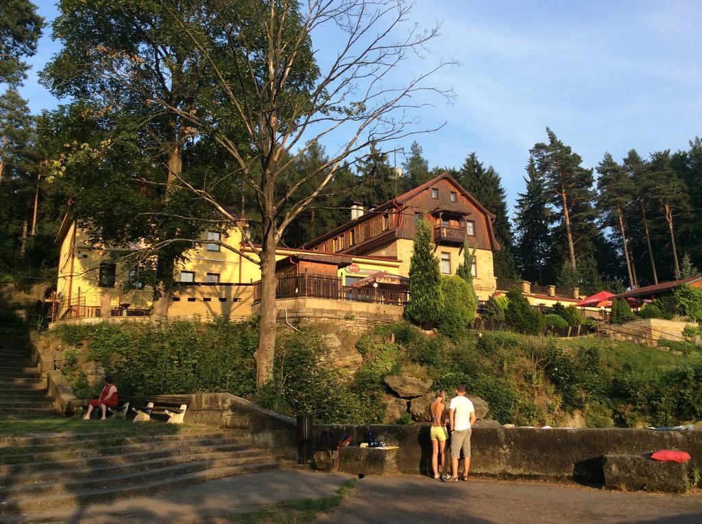 Hotel Garni Belveder Hřensko Εξωτερικό φωτογραφία