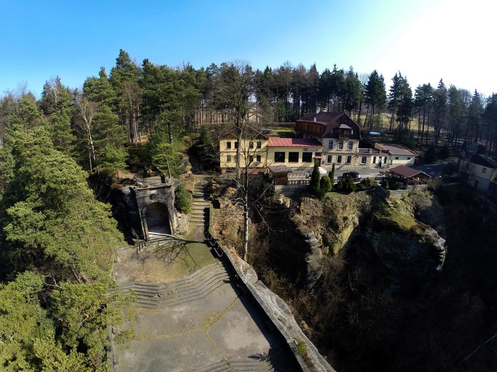 Hotel Garni Belveder Hřensko Εξωτερικό φωτογραφία