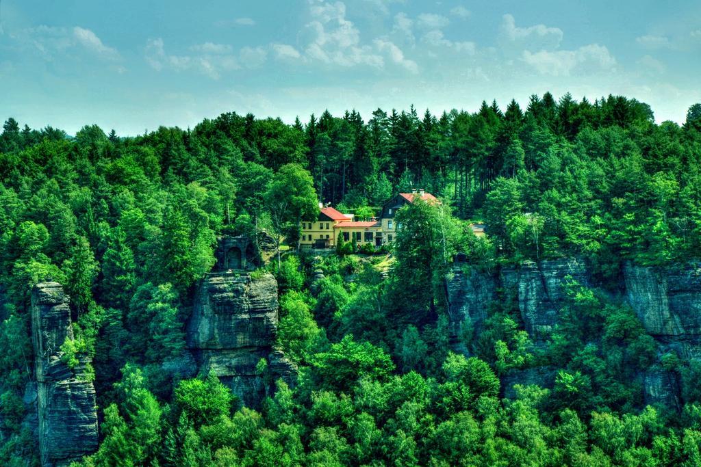 Hotel Garni Belveder Hřensko Εξωτερικό φωτογραφία